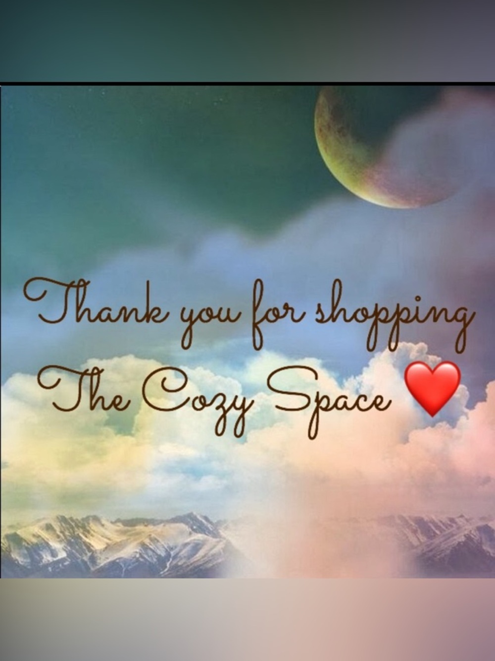 ✨Thank you for shopping✨